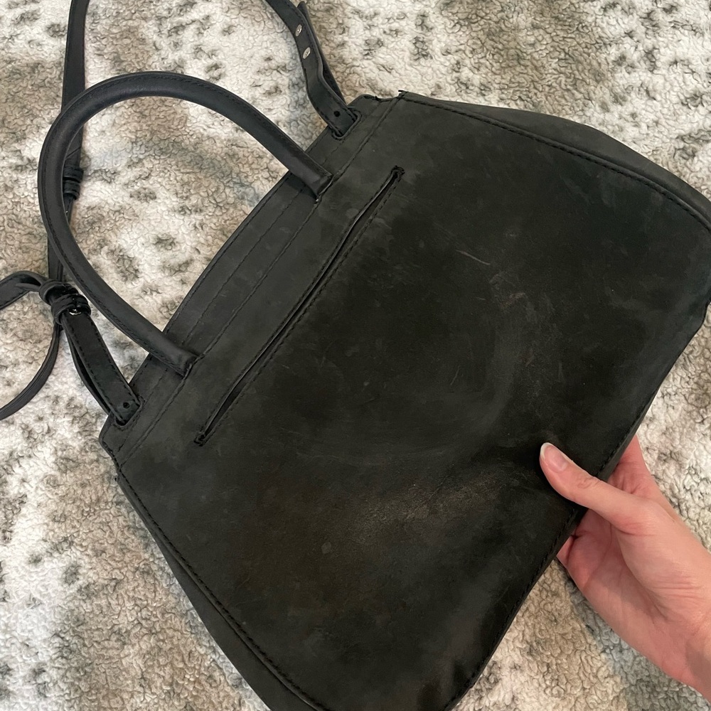 Steven Alan Kate Suede 100% cow leather satchel bag - Picture 4 of 8